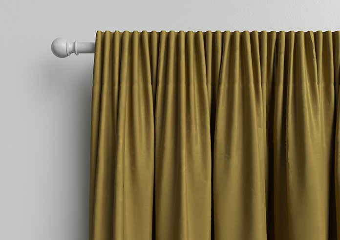 Kyoto Faux Silk, Gold - Made to Measure Curtains - Image 10